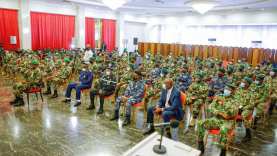 armée malienne présente ses vœux de nouvel an au Président de la Transition