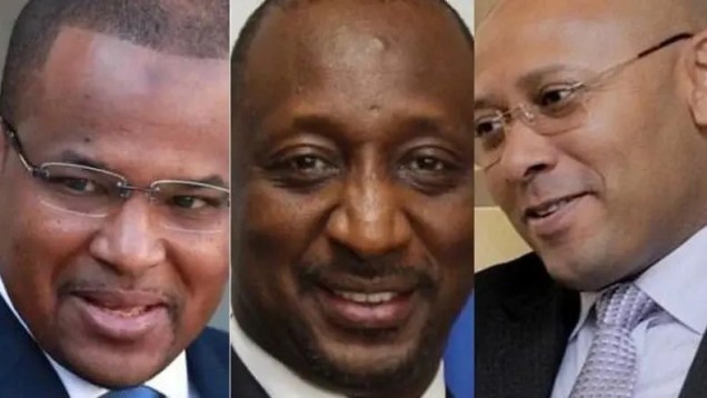 Boubou Cissé, Mamadou Igor Diarra et Tièman Hubert Coulibaly