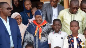 Le ministre de la Santé et du Développement social, Mme Diéminatou Sangaré, à l’Association de lutte contre l’Hémophilie et les autres coagulophaties (AMALHEC) à Missabougou