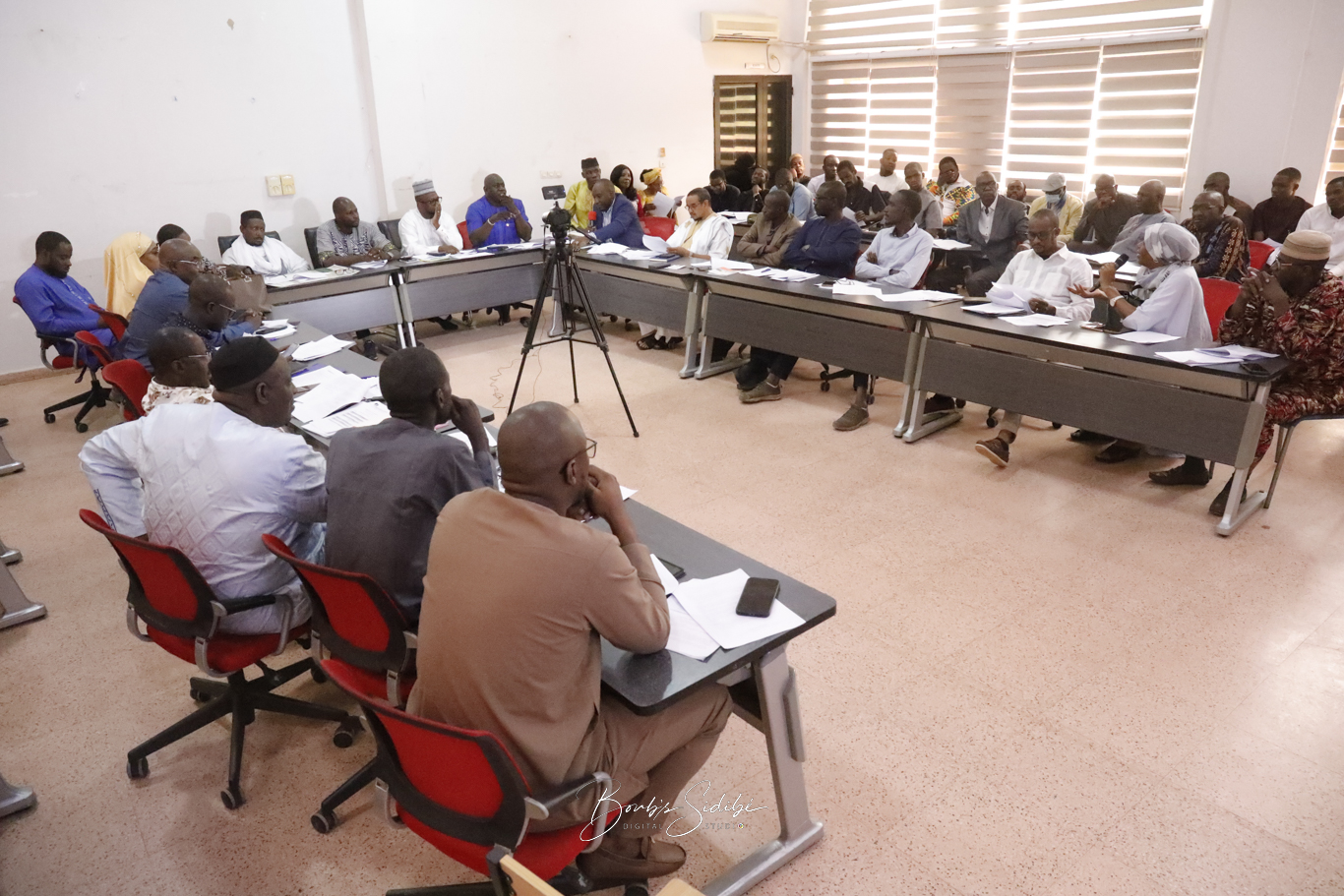 Assemblée générale élective du seizième (16ème) Conseil de l'Ordre des Architectes du Mali (OAM). Crédit photo © Boub’s SiDiBÉ | digital Studio