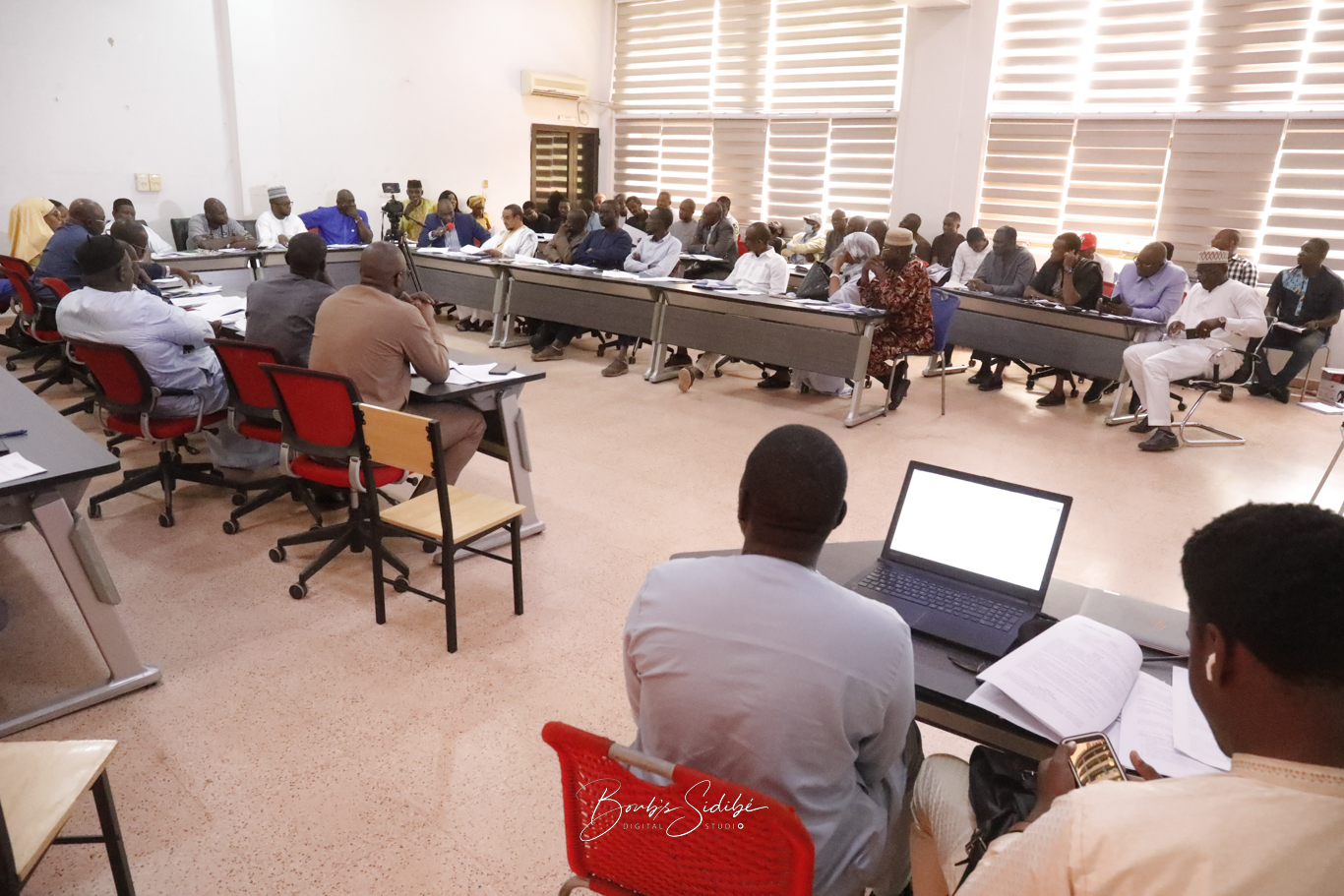 Assemblée générale élective du seizième (16ème) Conseil de l'Ordre des Architectes du Mali (OAM). Crédit photo © Boub’s SiDiBÉ | digital Studio