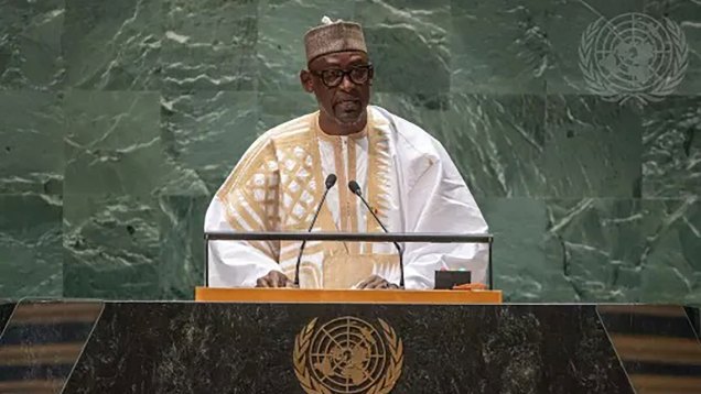 Son-Excellence-Abdoulaye-Diop-Débat-de-la-78ème-session-de-l&rsquo;Assemblée-générale-des-Nations-Unies-ONU-Mali