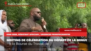 Déclaration-du-23-juin-2023-de-KEMI-SEBA-à-la-Bourse-du-Travail-de-Bamako,-lors-de-la-célébration-du-départ-de-la-MINUSMA-du-Mali