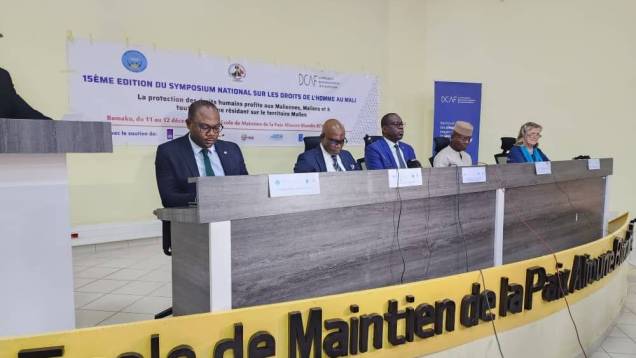 15ème Symposium national sur les Droits de l’homme, à l&rsquo;école de Maintien de la Paix de Bamako