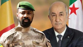 Le président de Transition du Mali, Colonel Assimi Goïta, et le chef de l’Etat algérien, Abdelmadjid Tebboune