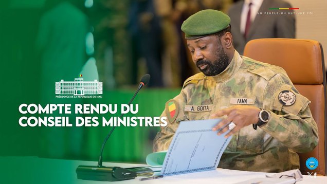President-Colonel-Assimi-GOITA-Conseil-des-Ministres-du-Mali-Gouvernement