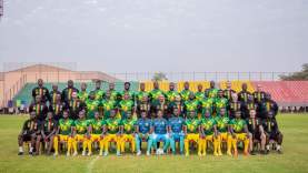 photographie officielle des Aigles du Mali équipe nationale football Mali CAN 2023