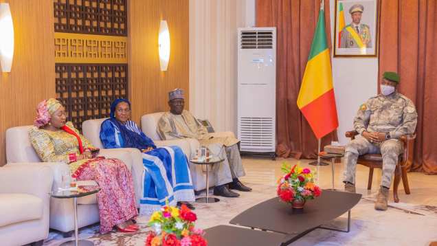 Audience historique entre le Président de la Transition du Mali et les ministres de la Promotion de la Femme