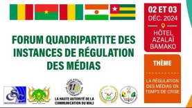 Forum-quadripartite-des-régulateurs-des-médias-à-Bamako