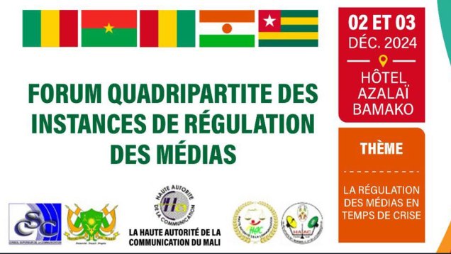 Forum-quadripartite-des-régulateurs-des-médias-à-Bamako