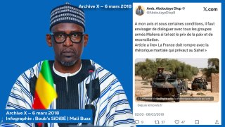 Archive du tweet d’Abdoulaye Diop publié le 6 mars 2018