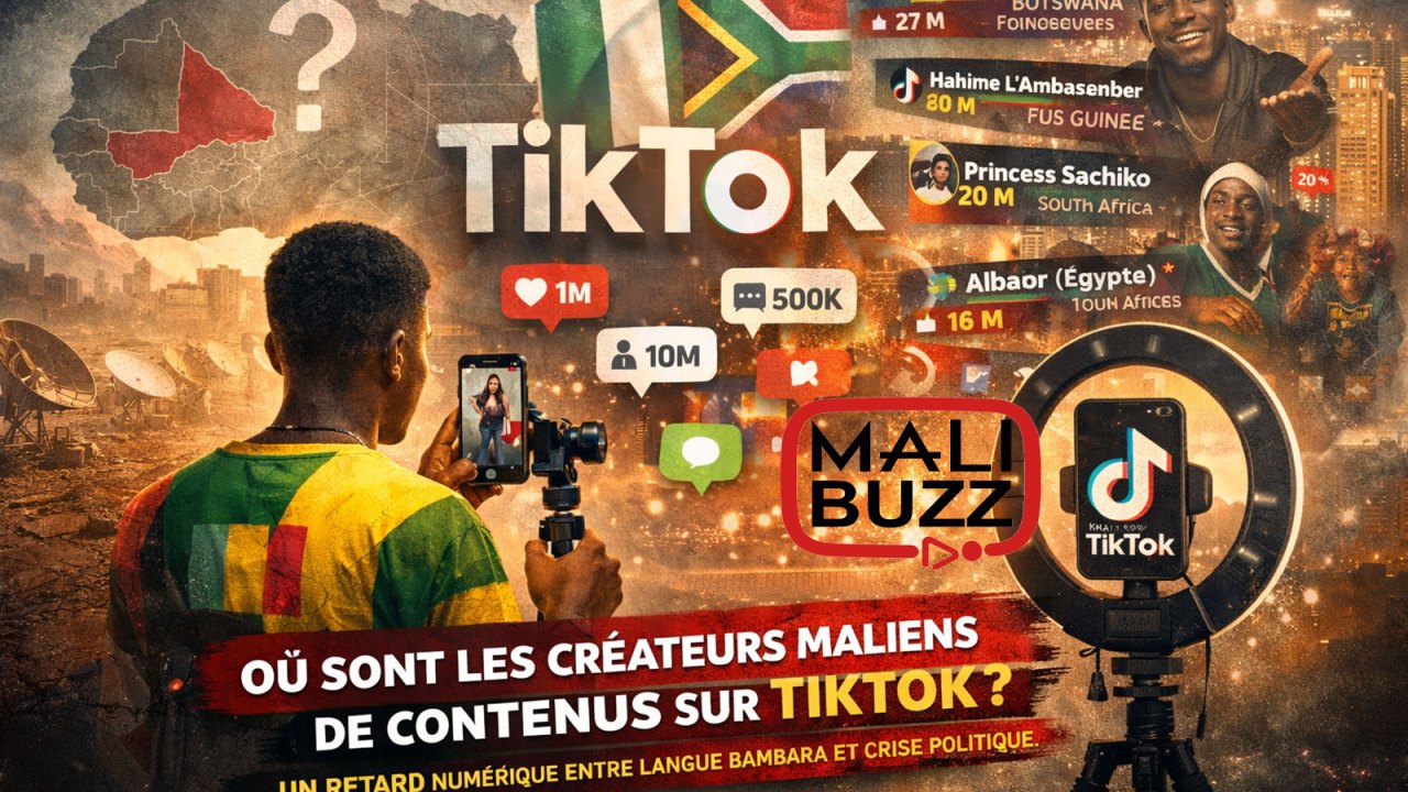 TikTok en Afrique : où sont les créateurs maliens de contenus numériques ?